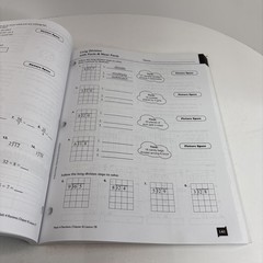 BJU Press Math 4 Student Reviews Third Edition Educational Workbook –