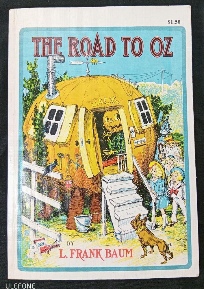 THE ROAD TO OZ L. Frank Baum Softcover Rand McNally (1970’s reprint)