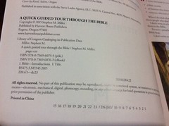 A QUICK GUIDED TOUR THROUGH THE BIBLE: EXPERIENCE THE By Stephen M. Miller PB VG