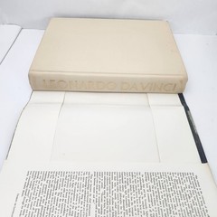 Leonardo da Vinci LARGE HC DJ Artabras 543 Page Book with 1635 Illustrations Vtg
