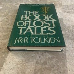 J.R.R. Tolkien The Book of Lost Tales Part One 1984 First Book Club Edition HCDJ