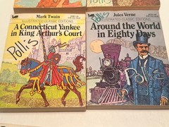 Lot Of 9 Moby Books Illustrated Classic Editions Mini Paperback Books 1970’s