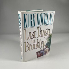 Kirk Douglas Last Tango In Brooklyn Signed Book 1994 Autographed Warner Books