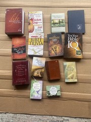 14 Christian Book Lot Prayers – Bible Trivia – Devotions Mixed Set See Pictures