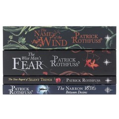 The Kingkiller Chronicle by Patrick Rothfuss 4 Books Collection Set -Fiction- PB