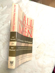 RARE TRADE! All the President’s Men by Bob Woodward & Carl Bernstein 1994 GREAT