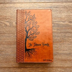 Personalized Family Bible, Custom KJV Family Tree Study Bible, Wedding Gift