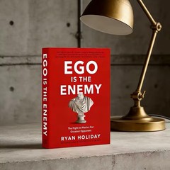 EGO IS THE ENEMY By Ryan Holiday Paperback Novel #1 New York Times Bestseller Bo