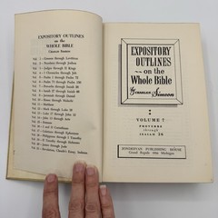 1955 Simeon Expository Outlines Bible Zondervan Hardcover Choose Your Own Bundle