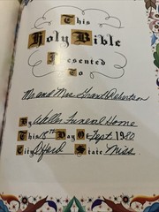Holy Bible Master Reference Edition Heirloom Publishing Red Letter Edition 1964