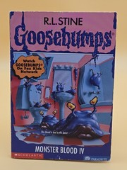 Goosebumps #62 Book Monster Blood IV First Edition R.L.Stine