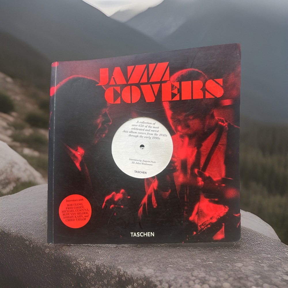 Jazz Covers Taschen A Collection of 650+ Album Covers 1940-1990 Paperback