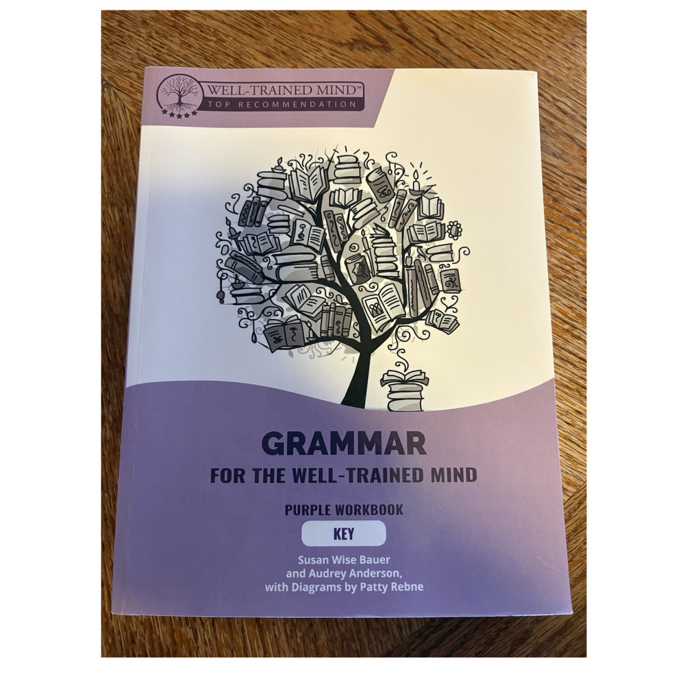 Grammar for the Well-Trained Mind Purple Workbook Key PB 2017