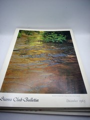 Lot Of Seven (7) Vintage 1960s Sierra Club Pamphlets Bulletins