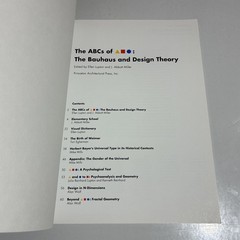 Bauhaus Book ABC’s Design Theory MCM Mid Century Modern Art Architecture Books