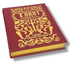 The Book of TAROT by Sahar Huneidi-Palmer Hardcover with Gilded Page Edges