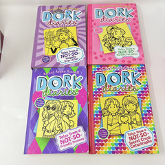 Lot of 9 DORK DIARIES By Rachel Renee Russell Mix HC and SC 1 is Drama Queen Ser