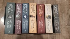 George RR Martin A Song of Ice and Fire 7 Book Paperback Lot Game of Thrones UK