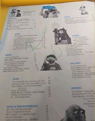 Sesame Street CTW Big Bird’s Busy Book, Starring Jim Henson’s Muppets 1975 Vtg