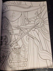 COLORING MYTH & MAGIC Vol 3 Adult Coloring Book With 47 Prints Ready To Frame