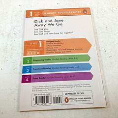 Lot of 6 Dick and Jane Penguin Young Readers Level 1 Paperbacks Like New