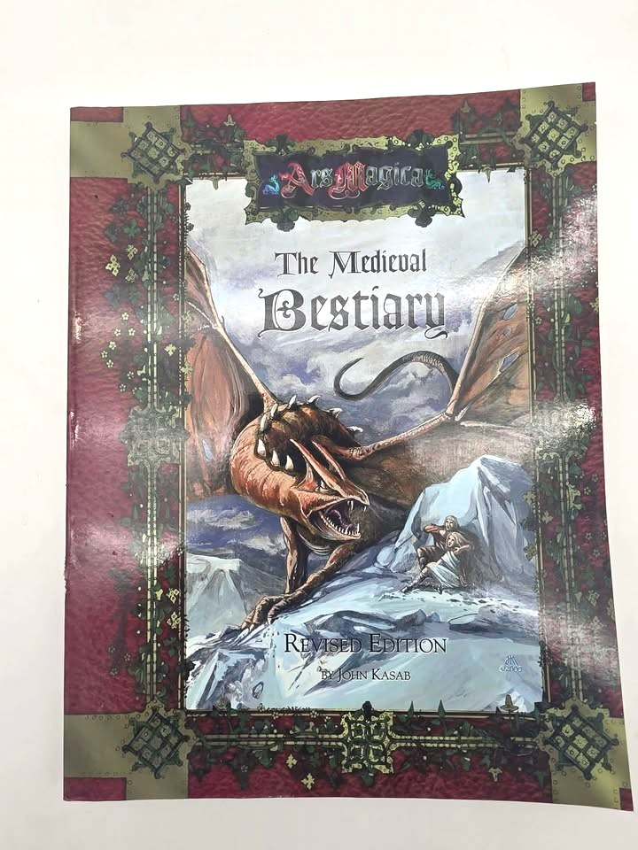 Ars Magica 4th Edition – The Medieval Bestiary (Revised) – Atlas Games