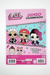 L.O.L. SURPRISE! Jumbo Coloring Book „Rock N Roll”