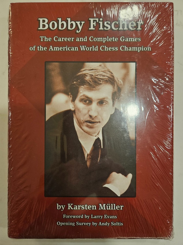 Bobby Fischer The Career and Complete Games-NEW-SEALED-HARDBACK-LIMITED EDITION!