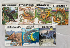 Lot of 7 Dinosaur Picture Books by Janet Riehecky Hardcover-Child’s World,Inc