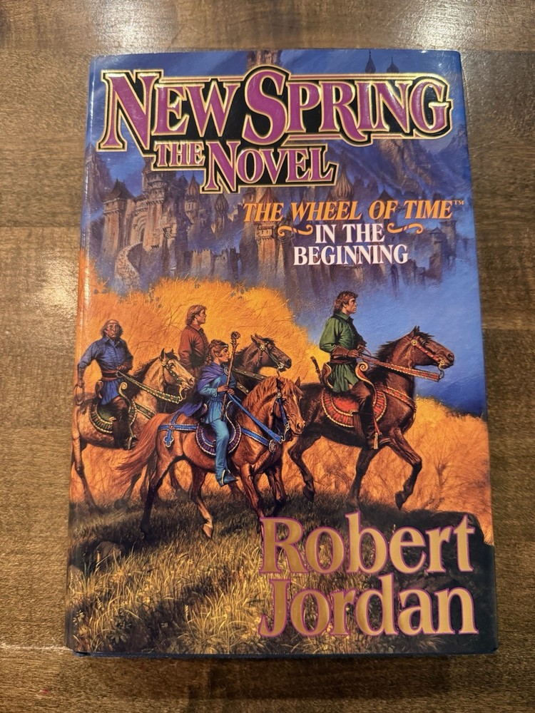 Very Good 1st edition Wheel of Time New Spring Robert Jordan 1st Print