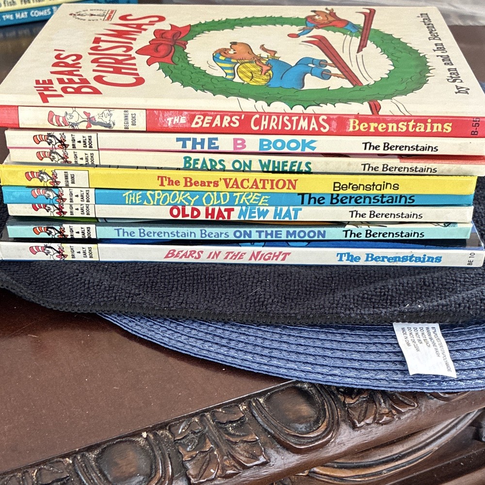 Berenstain Bears hardcover Book Lot of 8 Stan & Jan Berenstain Illustrated