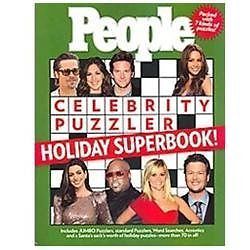 The PEOPLE Celebrity Puzzler Holiday Superbook! Puzzles Crossword **UNMARKED!**