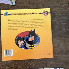Batman Kids Book Lot of 5 Golden Books DC Comics Gotham City Robin