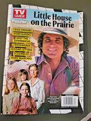 Little House On The Prairie Puzzler by TV Guide-Variety of Games With Show Theme