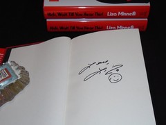 Signed Liza Minnelli EGOT Kids, Wait Till You Hear This! US1ST Memoir