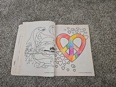 LISA FRANK Activity Coloring Book Carousel Fun Unicorn VTG 2000s Y2K Retro Kids
