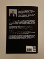 Mysterious Creatures: European Cryptids by Pickering; As New Paperback
