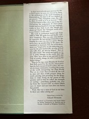 Christoph Blumhardt and His Message (1963 Vintage Hardcover) by Robert Lejeune