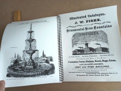 J W Fiske (1865) Ornamental Iron Vases Fountains Statues Catalog * Garden Pieces