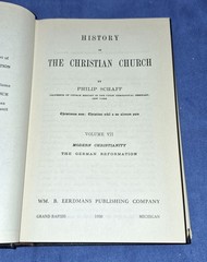 History of the Christian Church Vol 1 2 3 7 Schaff – Hardcover Lot Eerdmans 1950