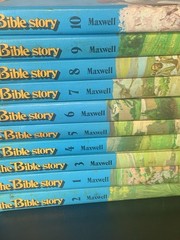 Vintage Maxwell Bible Story Picture Kids Youth School Set Worn Reader Set Home