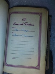 Vintage Holy Bible KJV w/ Ideal Helps National Bible Press Black Leather Tabs