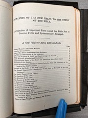 Handsize 1945 National Bible Press; Self Pronouncing KJV Study Helps; Color Maps
