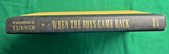When The Boys Came Back: Baseball And 1946 – SIGNED By Author Frederick Turner