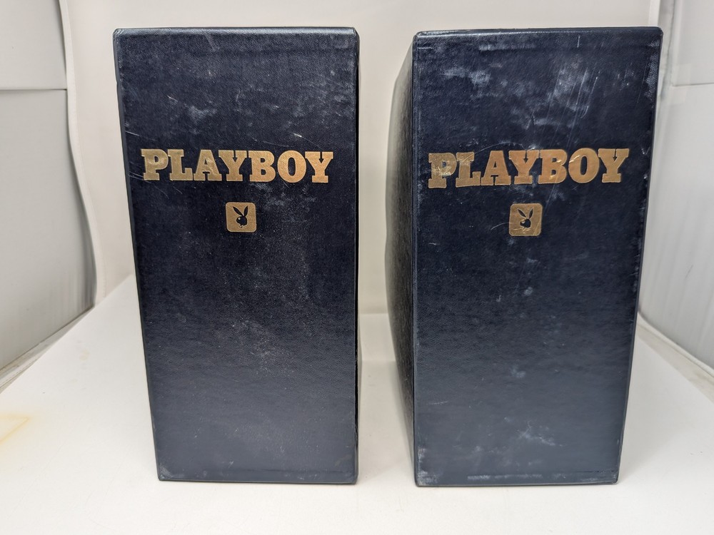 Playboy Magazine Storage Case 🔥 Dark Navy Blue 🔥 Holder/Rack/Slip 🔥 B