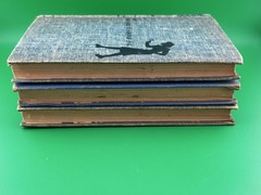 Lot of 3 Vintage Nancy Drew Books 1930s-50s Blue Tweed Cover Mysteries HC
