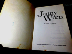 Jenny Wren~By Dawn L. Watkins 1986 Stains, But Still Very Readable