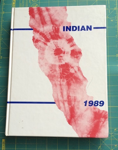 1989 SHAWNEE MISSIION NORTH HS YEARBOOK, 9 X 11.5 IN HARDBACK., KANSAS