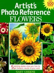 Artist’s Photo Reference: Flowers – Hardcover By Greene, Gary – VERY GOOD