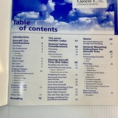 Michelin Aircraft Tire Care & Service Manual Book Rare 88 pages